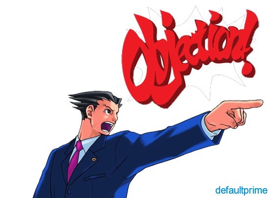 phoenix wright objection Used Games: The Law is Not in Your Favour