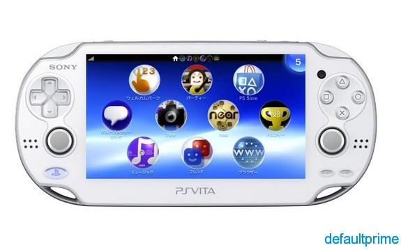 Crystal White PS Vita