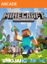 Minecraft 360 boxart