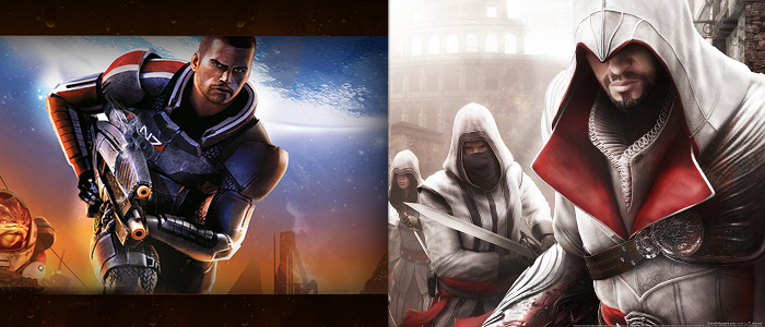 (Shepard & Ezio) Mass Effect Trilogy & Ezio Trilogy
